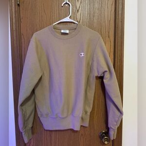 Champion Reverse Weave Sweatshirt - Beige